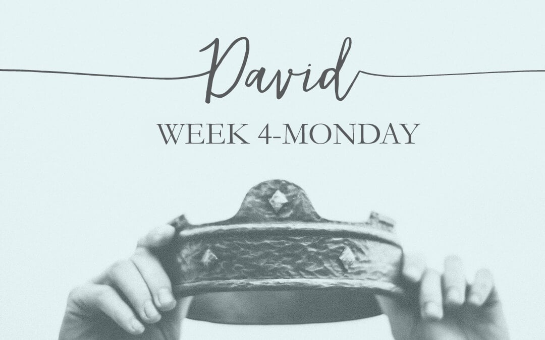 Week 4: David The Warrior