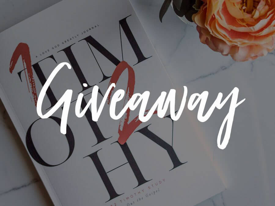 |GIVEAWAY| 10 Copies of 1st & 2nd Timothy