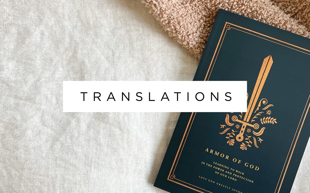 Armor of God Translations