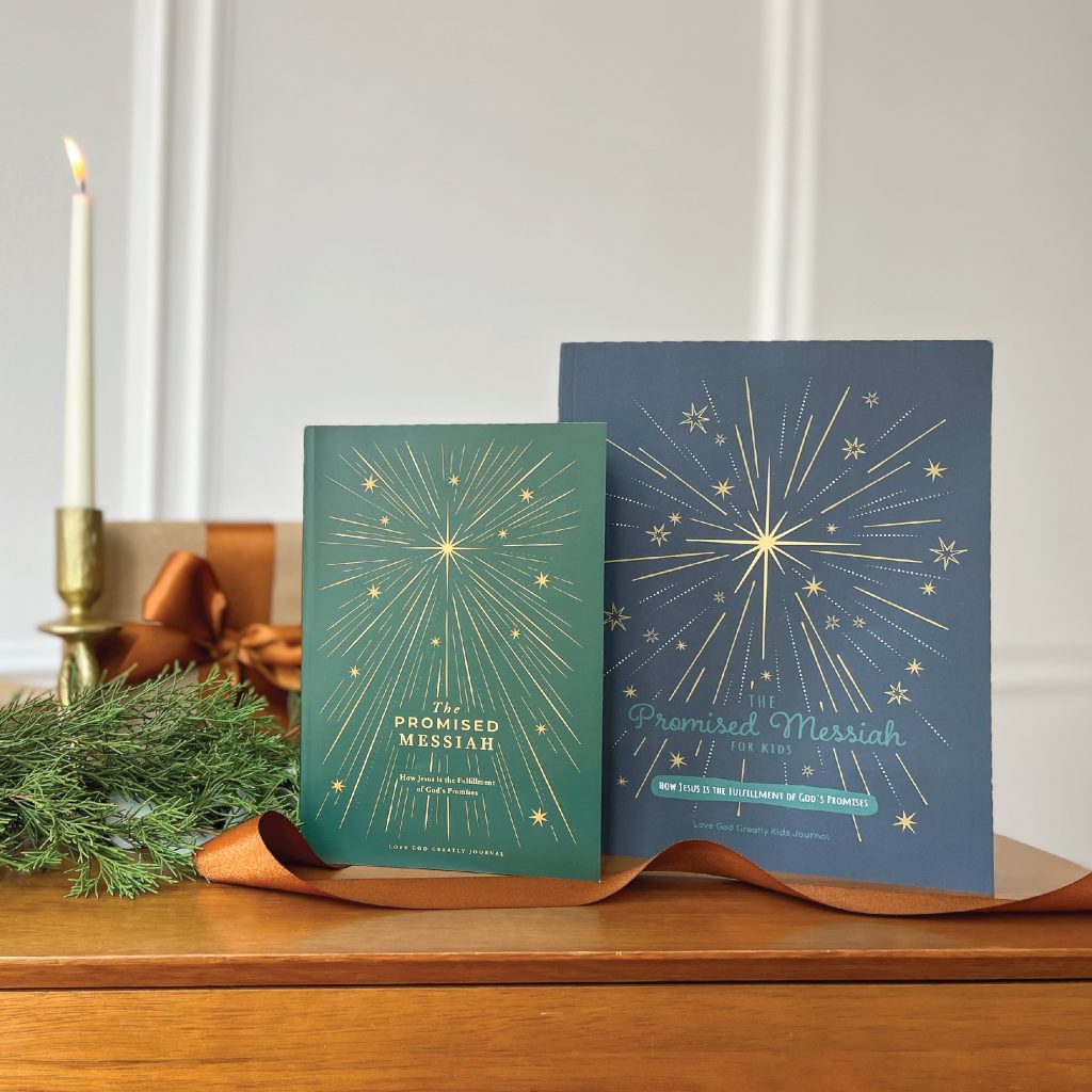 Shop our new Advent study, The Promised Messiah for women and kids!